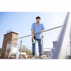 Kärcher WV 2 Universal Care pulitore di finestra elettrico 0,12 L Nero, Giallo - Vista aggiuntiva 4