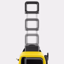 Kärcher K 7 Comfort Premium Connect Home idropulitrice Verticale 600 l/h 3000 W Giallo - Vista aggiuntiva 5