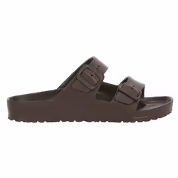 Scarpe Birkenstock Arizona per adulti, modello sportivo in materiale sintetico marrone, ideali per l&#039;estate.
