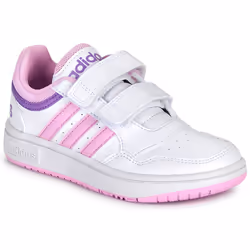 Scarpe bambini adidas HOOPS 3.0 CF C Bianco - 28