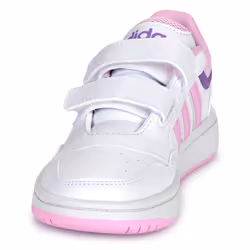 Scarpe bambini adidas HOOPS 3.0 CF C Bianco - 32 - Vista aggiuntiva 3