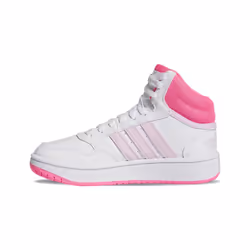 Sneakers adidas Hoops 3.0 Mid K Bianco - 38 2/3 - Vista aggiuntiva 2