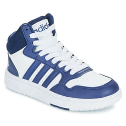 Scarpe bambini adidas HOOPS 3.0 MID K Bianco - 29