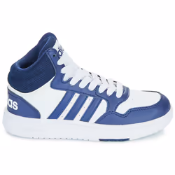 Scarpe bambini adidas HOOPS 3.0 MID K Bianco - 29