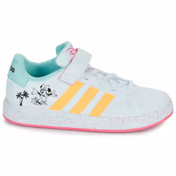 Scarpe bambini adidas GRAND COURT MINNIE EL K Bianco - 33