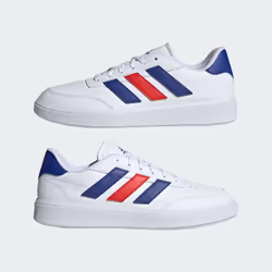 Adidas Courtblock Unisex Bianco - Vista aggiuntiva 7