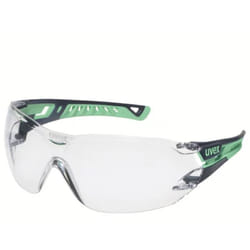 Uvex - pheos nxt 9128295 Occhiali di protezione incl. Protezione raggi uv Grigio, Verde en 166:2001, en 170:2002