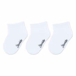 Sterntaler 8512200, Calzini per scarpe da ginnastica, Bianco, Bambino, Unisex, Elastan, Poliammide, Viscosa, Non candeggiare