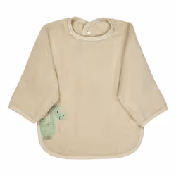 Sterntaler 7072423, Bavaglino con maniche, Beige, Unisex, Bambino, Immagine, Chiusura a scatto