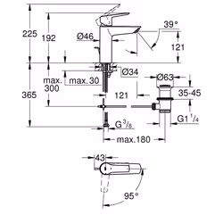 GROHE Start Nero - Vista aggiuntiva 4