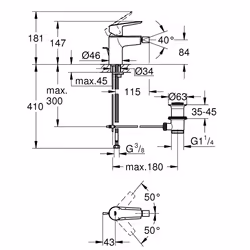 GROHE Start Nero - Vista aggiuntiva 4