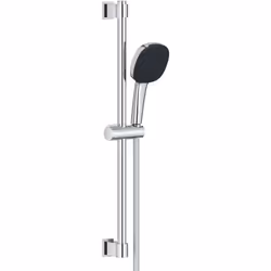Doccetta con asta saliscendi e flessibile colore: cromo finitura GROHE Long-Life doccetta Vitalio Comfort 110 dimensioni: 110 ...