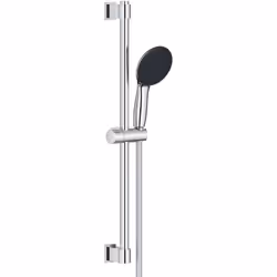 Doccetta con asta saliscendi e flessibile colore: cromo finitura GROHE Long-Life doccetta Vitalio Comfort 110 diametro: 110 m ...
