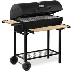 Carrello per barbecue a carbonella con coperchio 80 x 42 cm - Bbq-toro