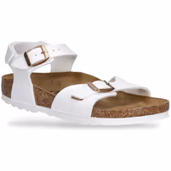 Sandali bambini BIRKENSTOCK RIO HL KIDS WHITE, BIRKO FLOR - CALZ. S Bianco - 24