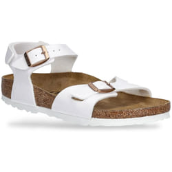Sandali bambini BIRKENSTOCK RIO HL KIDS WHITE, BIRKO FLOR - CALZ. S Bianco - 24