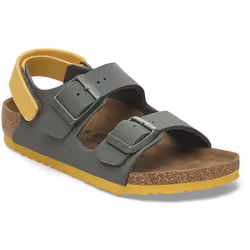 Sandali bambini BIRKENSTOCK Milano Hl Kids, Birko Flor Marrone - 32 - Vista aggiuntiva 2