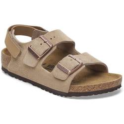 Sandali bambini BIRKENSTOCK MILANO HL KIDS TAUPE, SUEDE LEATHER - CALZ. S Marrone - 32