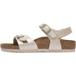 Sandali bambini BIRKENSTOCK Rio Hl Kids, Birko Flor Bianco - 31