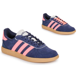 Sneakers basse adidas BREAKNET SLEEK SUEDE Blu - 36