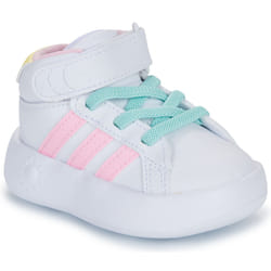 Scarpe bambini adidas GRAND COURT MID I Bianco - 24