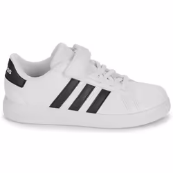 Scarpe bambini adidas GRAND COURT 2.0 EL C Bianco - 30 1/2 - Vista aggiuntiva 2