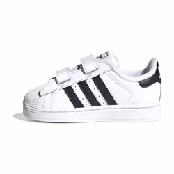 Scarpe bambini adidas - Superstar ii cf i bco/nero JI3990 Bianco - 27 - Vista aggiuntiva 3