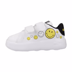 Scarpe bambini adidas ADVANTAGE SMILEY CF Bianco - 21 - Vista aggiuntiva 2