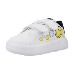 Scarpe bambini adidas ADVANTAGE SMILEY CF Bianco - 26