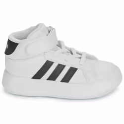 Scarpe bambini adidas GRAND COURT MID I Bianco - 26 - Vista aggiuntiva 2