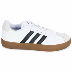 Scarpe bambini adidas VL COURT 3.0 K Bianco - 35 1/2 - Vista aggiuntiva 2