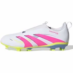 Scarpe da calcio bambini adidas Predator League Ll Fg/Mg J Bianco - 36