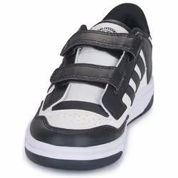 Scarpe bambini adidas RAPID COURT CF C Nero - 31 1/2 - Vista aggiuntiva 3