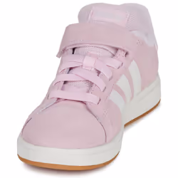 Scarpe bambini adidas GRAND COURT 00s EL C Rosa - 33 1/2 - Vista aggiuntiva 3