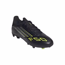 Scarpe da calcio bambini adidas F50 LEAGUE FG/MG JR NE Nero - 28