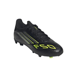 Scarpe da calcio bambini adidas F50 LEAGUE FG/MG JR NE Nero - 28