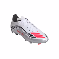 Scarpe da calcio bambini adidas F50 MESSI LEAGUE FG/MG JR BLRO Bianco - 35