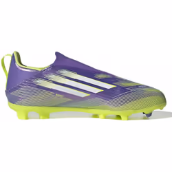 Scarpe da calcio bambini adidas F50 League Ll Fg/Mg Viola - 31