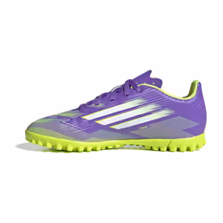 Scarpe da calcio bambini adidas - F50 club viola/verde JI0039 Viola - 34