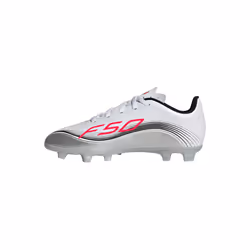 Scarpe da calcio bambini adidas F50 MESSI CLUB FG/MG JR BLRO Bianco - 34