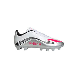Scarpe da calcio bambini adidas F50 MESSI CLUB FG/MG JR BLRO Bianco - 30