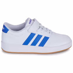 Scarpe bambini adidas BREAKNET 3.0 EL C Bianco - 33 1/2 - Vista aggiuntiva 2