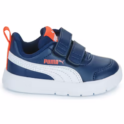 Scarpe bambini Puma Courtflex V3 V Inf Blu - 19 - Vista aggiuntiva 2
