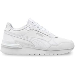 Scarpe bambini Puma St Runner V4 Leather Jr Bianco - 36