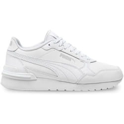 Scarpe bambini Puma St Runner V4 Leather Jr Bianco - 38