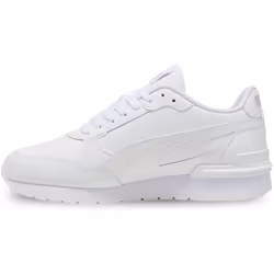 Scarpe bambini Puma St Runner V4 Leather Jr Bianco - 38