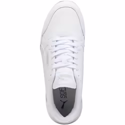 Scarpe bambini Puma St Runner V4 Leather Jr Bianco - 38