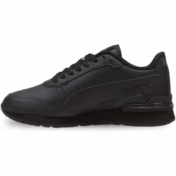 Scarpe bambini Puma St Runner V4 Leather Jr Nero - 38 - Vista aggiuntiva 2