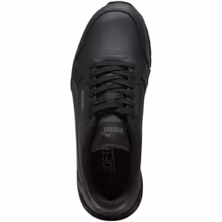 Scarpe bambini Puma St Runner V4 Leather Jr Nero - 38 - Vista aggiuntiva 3