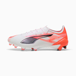 PUMA Ultra 5 Ultimate FG Calcio Unisex Arancione, Bianco